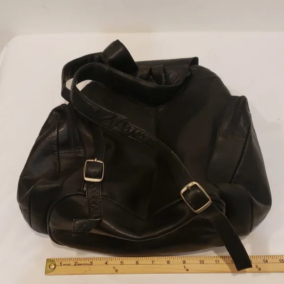 Genuine Leather Backpack Multi-functional Elegant unisex - Picture 5 of 16